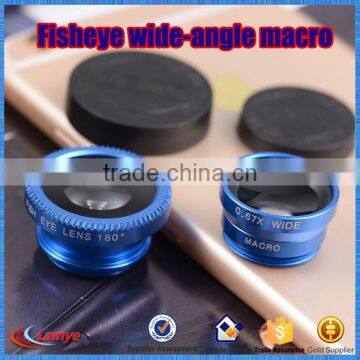 Popular Universal Clip Cell Phone Camera 0.45x Wide Angle Lenses With Macro photo-3