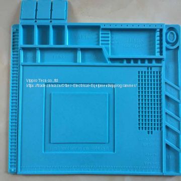 MJ S-160 Heat Insulation Silicone Pad with Screws Box Maintenance Platform