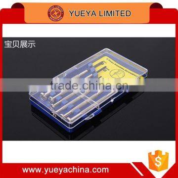 6 Piece Mini Screwdriver Tool Set For Eyeglass Repair Kit Watches Jewelry photo-6