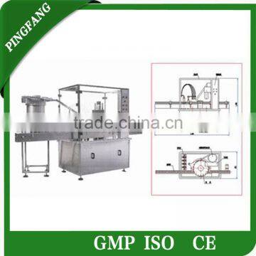 HHG-II Liquid Filling Capping Machine for Round and Irregular Bottle