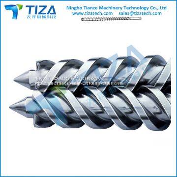 Parallel Twin Screws and Barrel for Plastic Making Machine photo-5