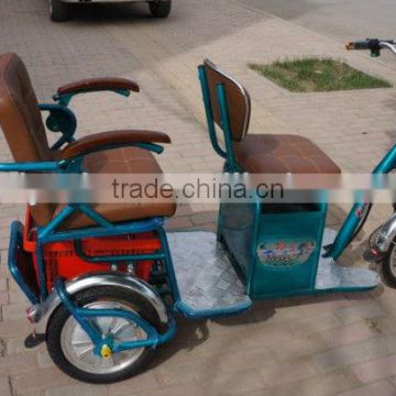 Manufacturer of electirc tricycle double seat pickup