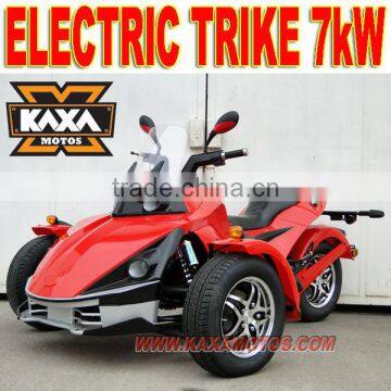 Three Wheels Electric Trike 7kW