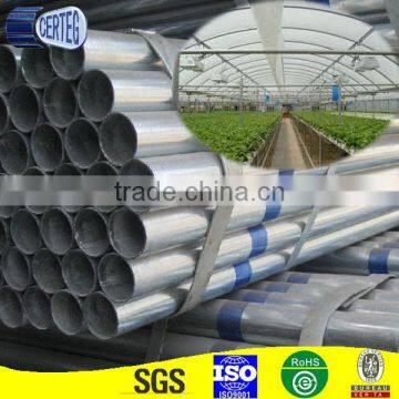 Welded Galvanized Round Carbon Steel Pipe for irrigation