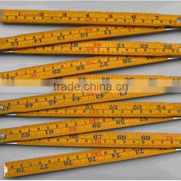 folding wooden ruler