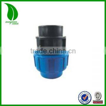 PN10-16 PP PE COMPRESSION FITTING FEMALE COUPLING