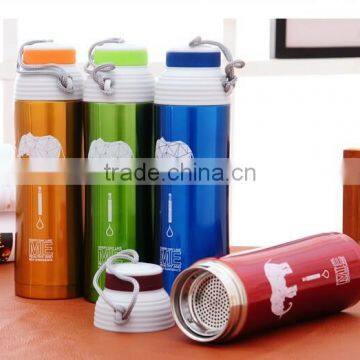 Supply Creative fashion Stainless steel thermos cup / cold insulation Cup (500ml)