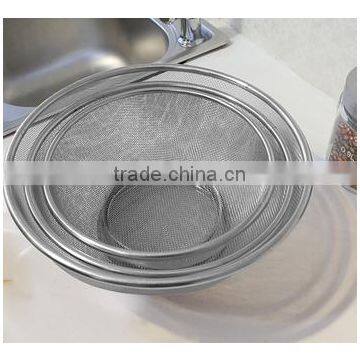 Wholesale Stock Small Order Kitchen Stainless Steel Boult, Storage Basket