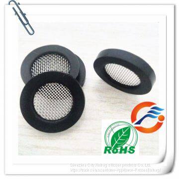 Qinhan Rubber Strainer Gasket Guangdong Rubber Gasket, High Temperature Resistant Silicone Rubber Plain Washer photo-3