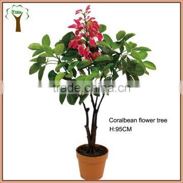 artificial coralbean flower tree