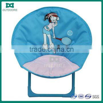 Outdoor camping blue children cartoon childrens chair