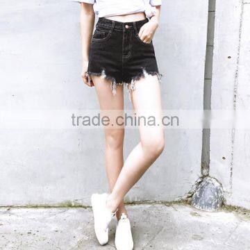 Jeans Women 2017 Top Quality Denim Washed Sexy Denim Shorts Summer for Women photo-4