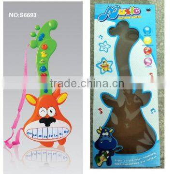 2015 Hot Sale Lovely Musical Instrument Electronic Educational Guitar for Kids/ Popular Keyboard Learning Machine Toys photo-2