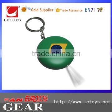 Keychain with light plastic keychain for sport game souvenir keychain