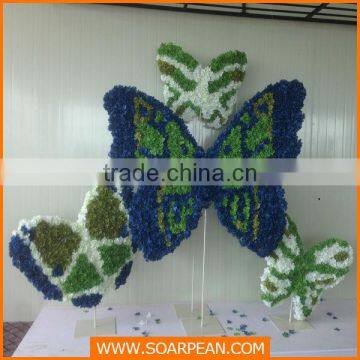 Customized Colorful Butterfly Shaped Window Display