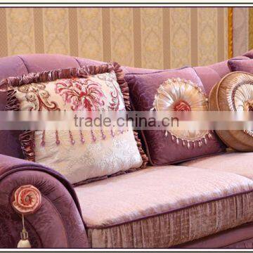 M8010 Arabic Traditional L Shape Corner Sofa in Fabric From China Foshan Furniture photo-2