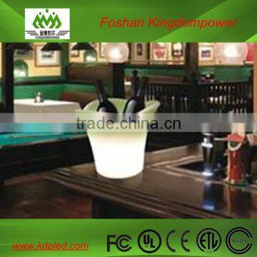 Multi Color Changeing Led Plastic Lighted Ice Cooler