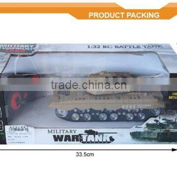 Toys Best Selling1:32 4CH Simulation Model RC War Best Tank photo-4