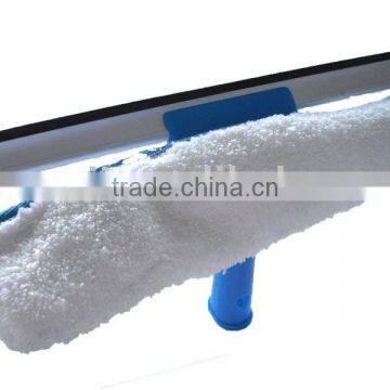Mircrofiber window squeegee