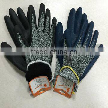 DDSAFETY 2017 Hot Sales Stainless Steel And Polyester Blend Cut Resistant Gloves photo-3