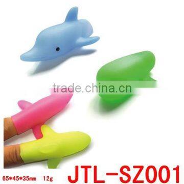 2015 New Design Hot Sell Vinyl Dino Finger Puppet photo-2
