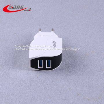 Changhua Factory Price Dual USB Mobile Phone Charger photo-4