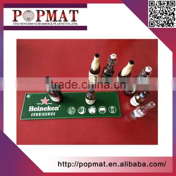 Promotion bar mat suppliersTop Quality PVC Customized bar spill mat