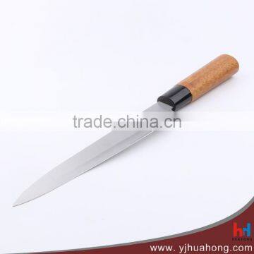 Wooden Handle Stainless Steel Japanese Sushi Knife (HF-27A) photo-3