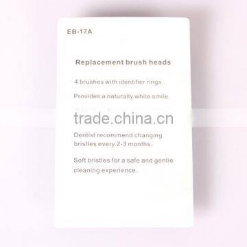 EB-17A Electric Oral Red Toothbrush Heads for Braun photo-2