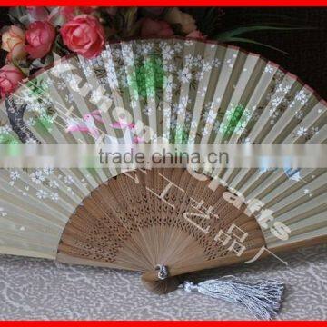 Fancy Recycled Decorative Folding Bamboo Fans photo-3