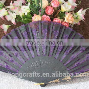 Customized Fabric Plastic Fan photo-2