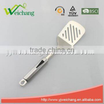 WCJ641 STAINLESS STEEL utensil, SLOTTED SHOVEL welding,high quality,mirror,finishing