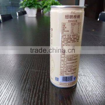 Vegetable Protein Drink Jiuren 240ml Canned Grinded Walnut Milk Juice Type Product Halal Soft Drink photo-3