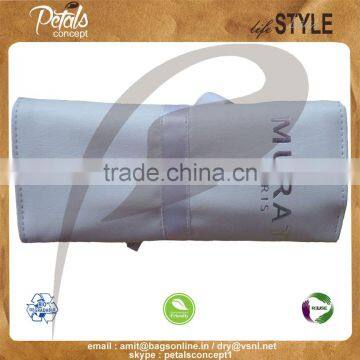 Jewelery Folder With Polysilk Ribbon Closure - Made From PU - Three Fold Design photo-2