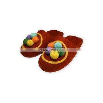 Best Selling Fashionable Eco-friendly Felt Slippers