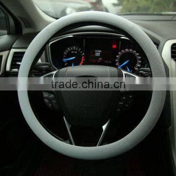 Safe Silicone Material Car Accessories Custom Steering Wheel Cover Supplier photo-3