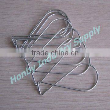 65mm Finger 8 Shape Squeeze Hanging Metal Ceiling Poster Clip