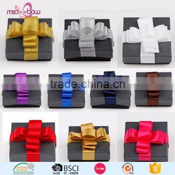 Wholesale Packing Gift Box Handmade Satin Ribbon Bow photo-6