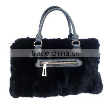 CX-H-31 Rex Rabbit Fur Handbag Purses And Handbags photo-4