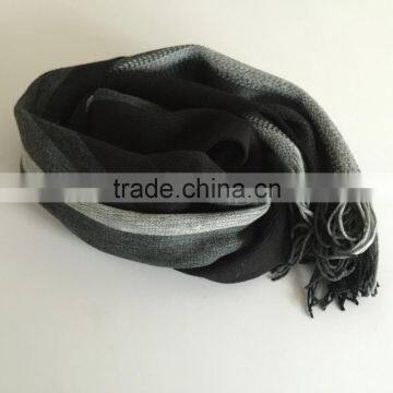 Strip Fashion Young Winter Men Scarfs Cashmere Factory photo-4
