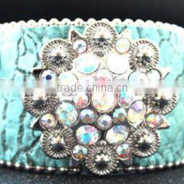 Women's Luxury Leather Bracelets 2016 Sparkling Heart Soft Leather Bracelets High End Leather Bracelets photo-4