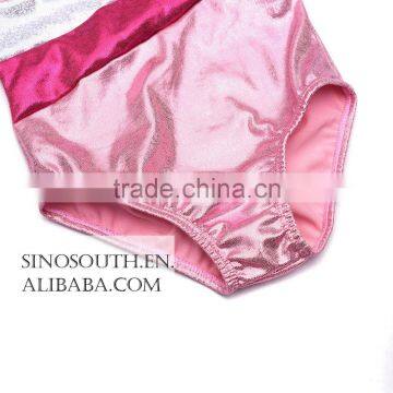 2017 One-piece Sparkle Dancing Gymnastics Leotard Athletic Clothes for Little Girl photo-6