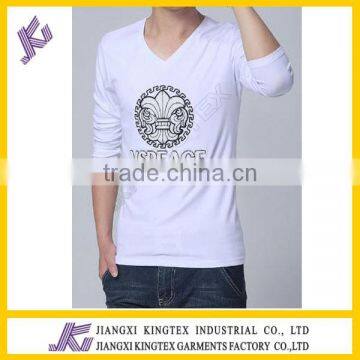 Ecoach 95%cotton 5%elastane Soft Fabric Round Neck Short Sleeve Printed Men's Custom Super Longline T Shirt photo-4