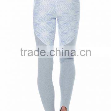 Dry Fit Custom Polyester Sublimated Sexy Ladies Leggings Gym Customized photo-2