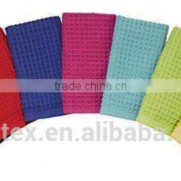 Custom Cotton Waffle Weave Kitchen Dish Towel photo-4