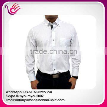 2016 new style custom made ready stock men's shirts