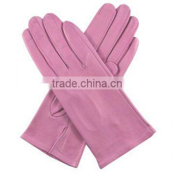 Leather Fashion Gloves Women photo-6