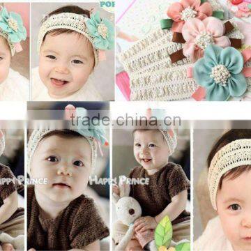 Bow Clip Headband for Baby Girls