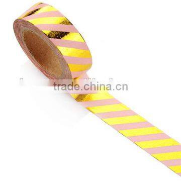 1.5cm *10 M Striped Foil Planner Washi Tape photo-3