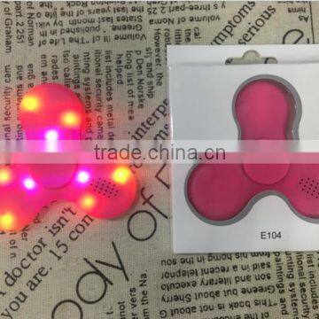 Bluetooth Speaker Fingertips Gyro Can be Charged With LED Lights Music Gyro Decompression Artifacts Toys Creative photo-5